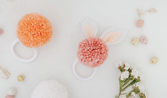 Pom Pom Hair Bands