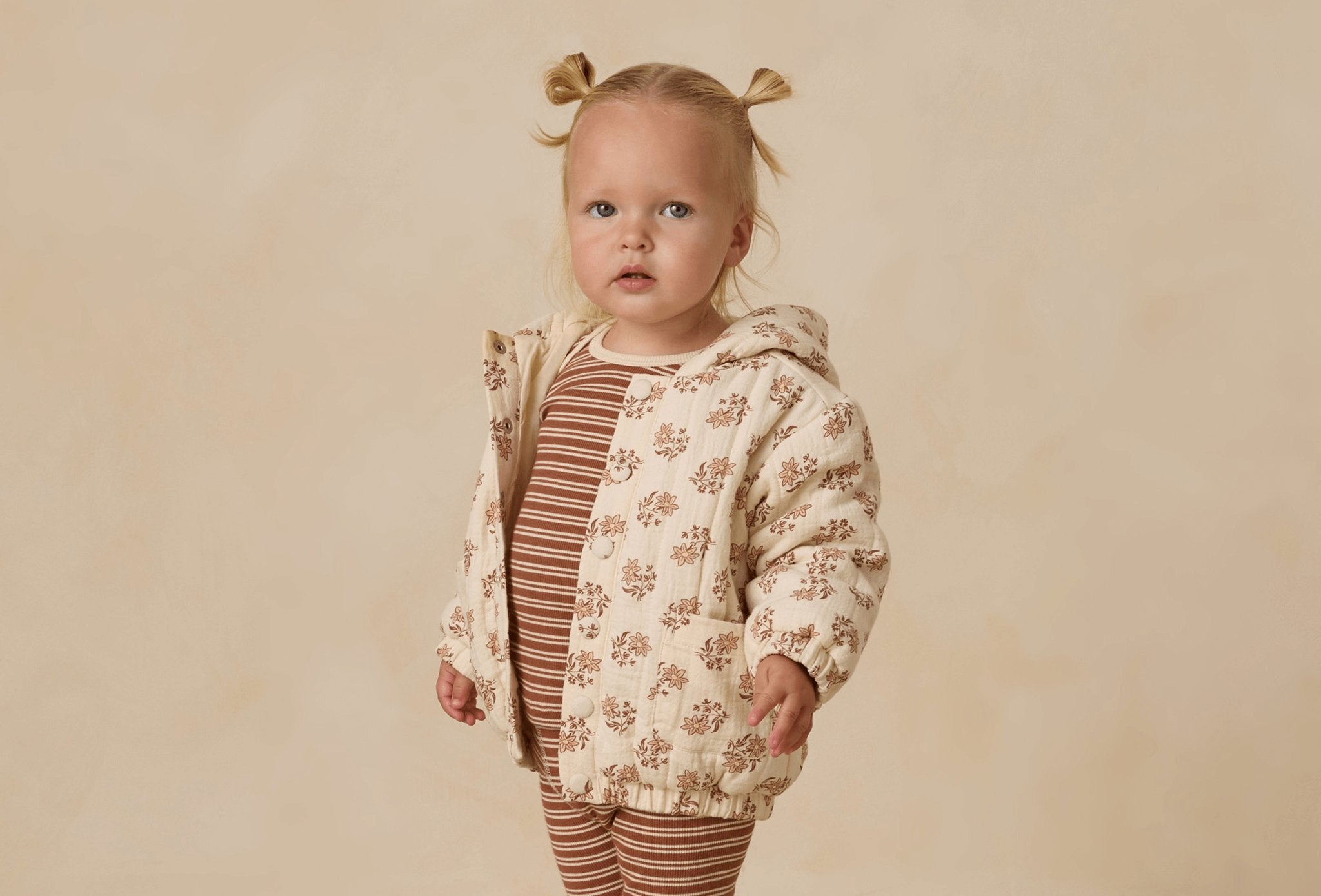 Quincy Mae Little Gatherer Children's Boutique. Beautiful organic cotton clothing for your little one available in New Zealand.