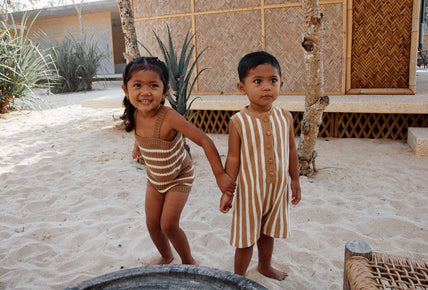 Grown creates the most beautiful organic cotton knitwear for babies, children, and women. Available in store an online from Little Gatherer in New Zealand.