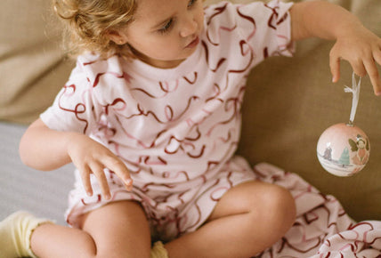 Sleepy Doe is a British brand specialising in small, organic sleep collections for babies, children, and mamas. Made from organic cotton with all natural dyes. Available at Little Gatherer online and in store in Auckland.
