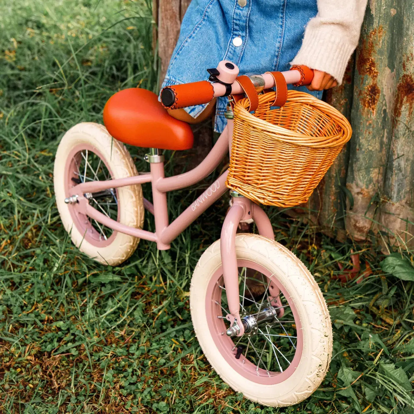 Banwood First Go Balance Bike - Dusty Pink