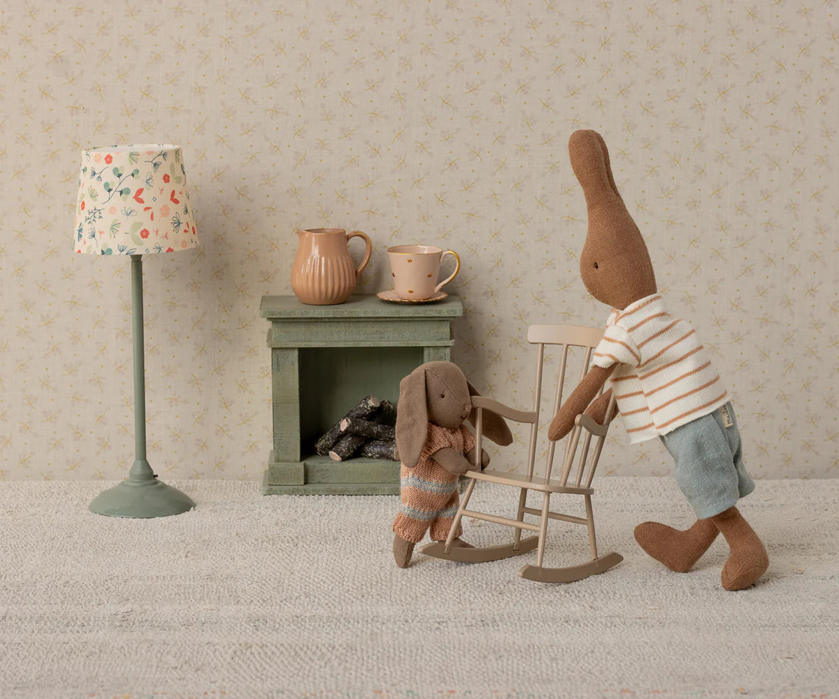 Rocking Chair Miniature | Dark Sand
