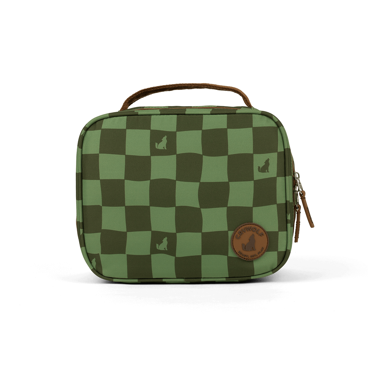 Crywolf Everyday Lunch Bag - Green Check