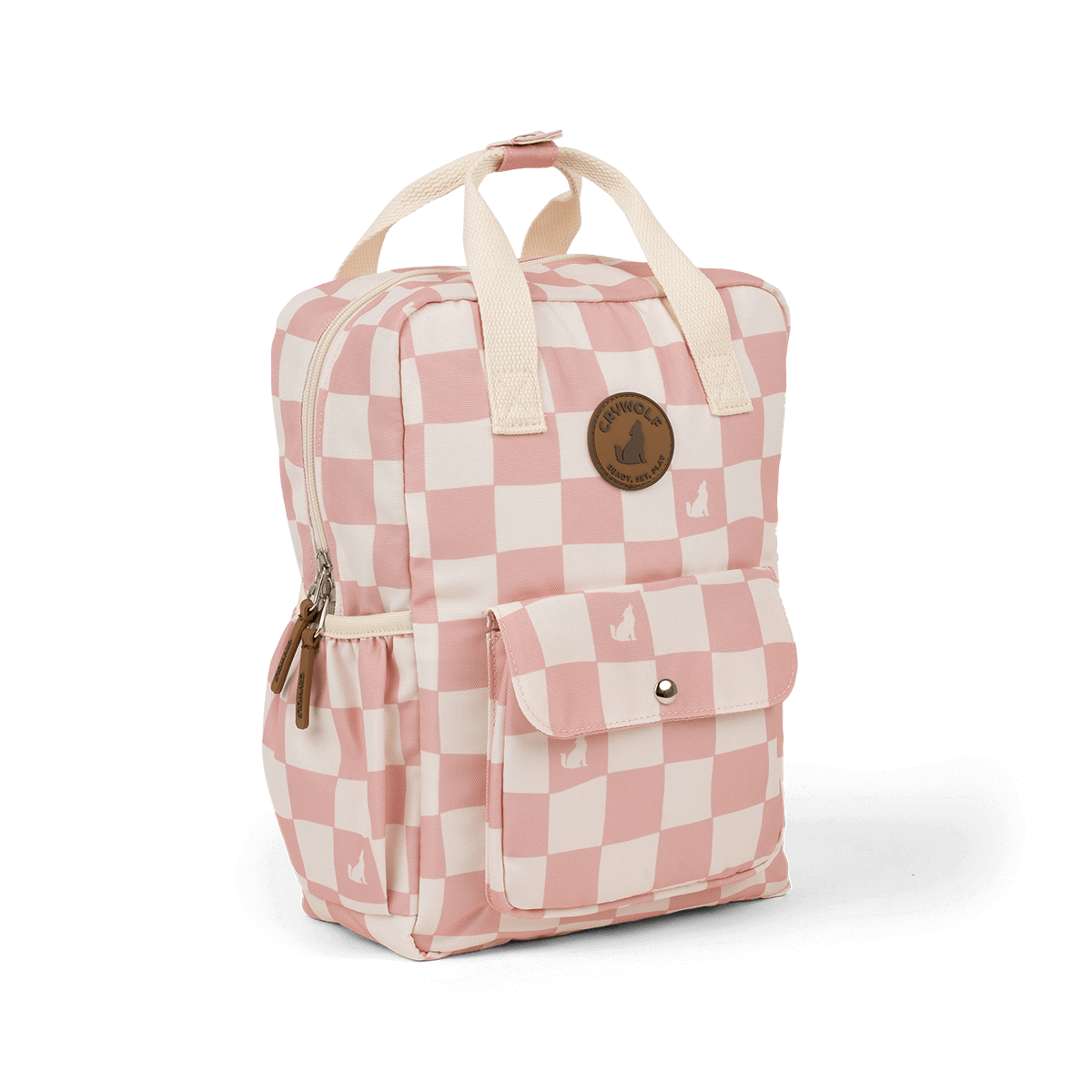 Crywolf Mini Backpack - Pink Check