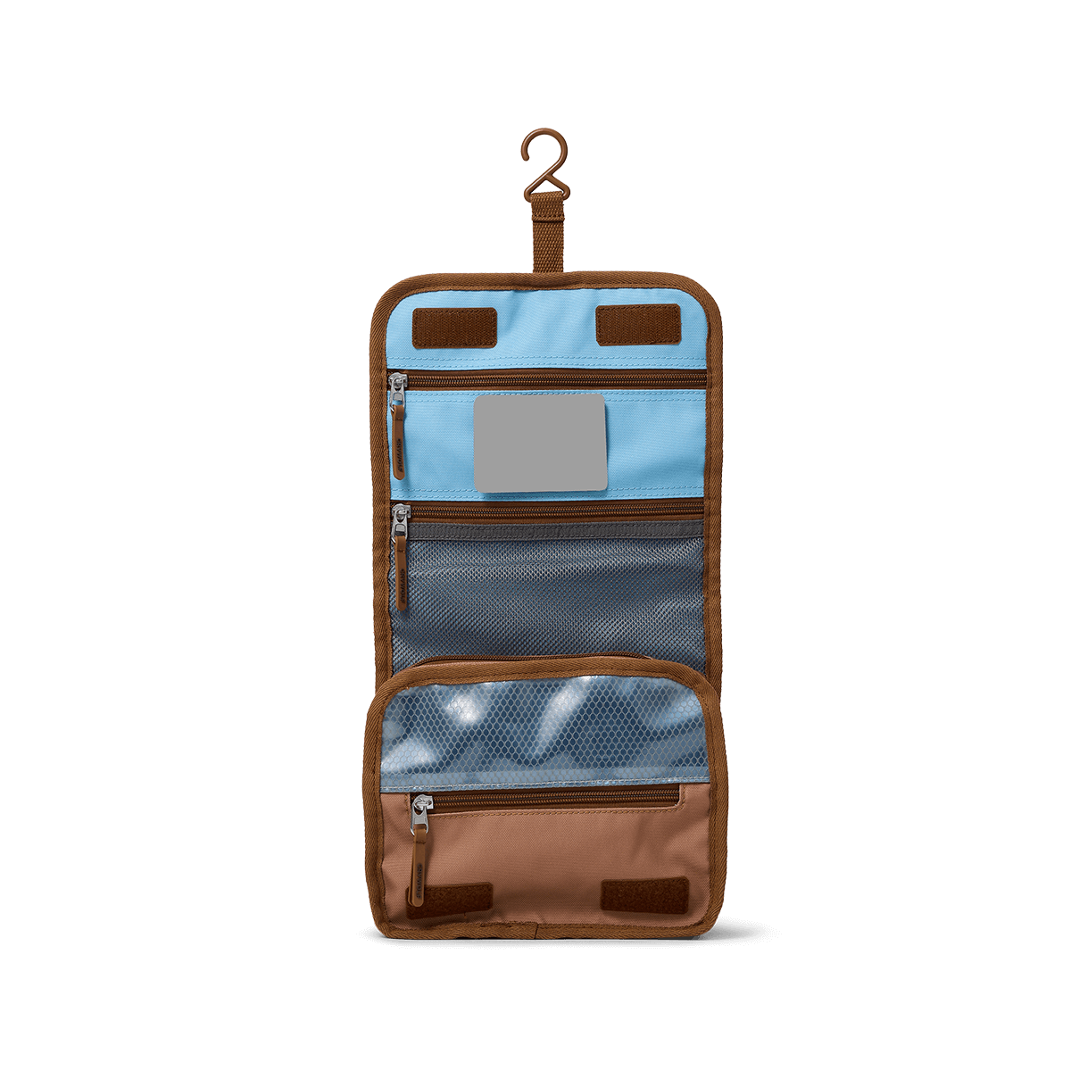 Crywolf Hanging Toiletry Bag - Deep Sea Colourblock