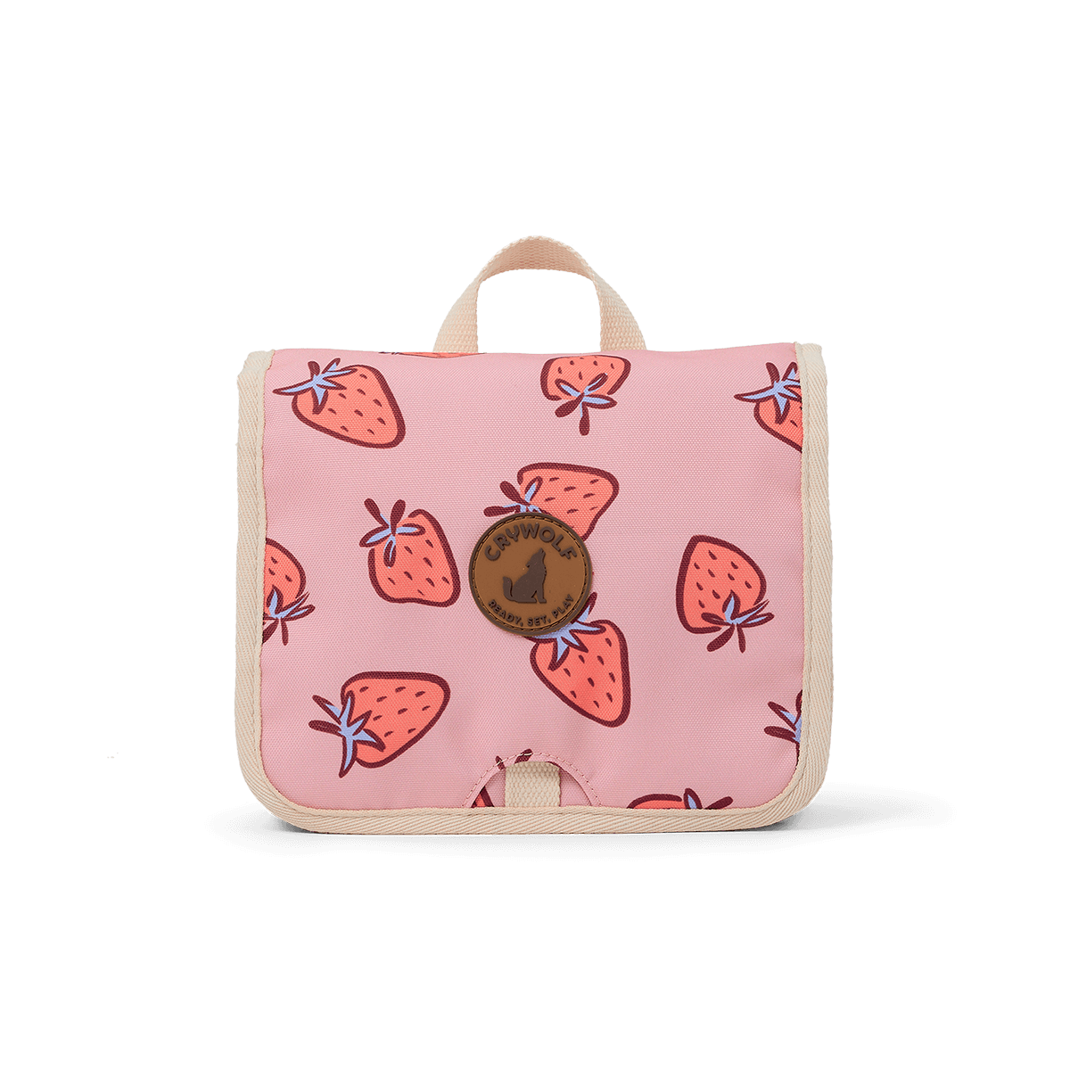 Crywolf Hanging Toiletry Bag - Strawberry Splash
