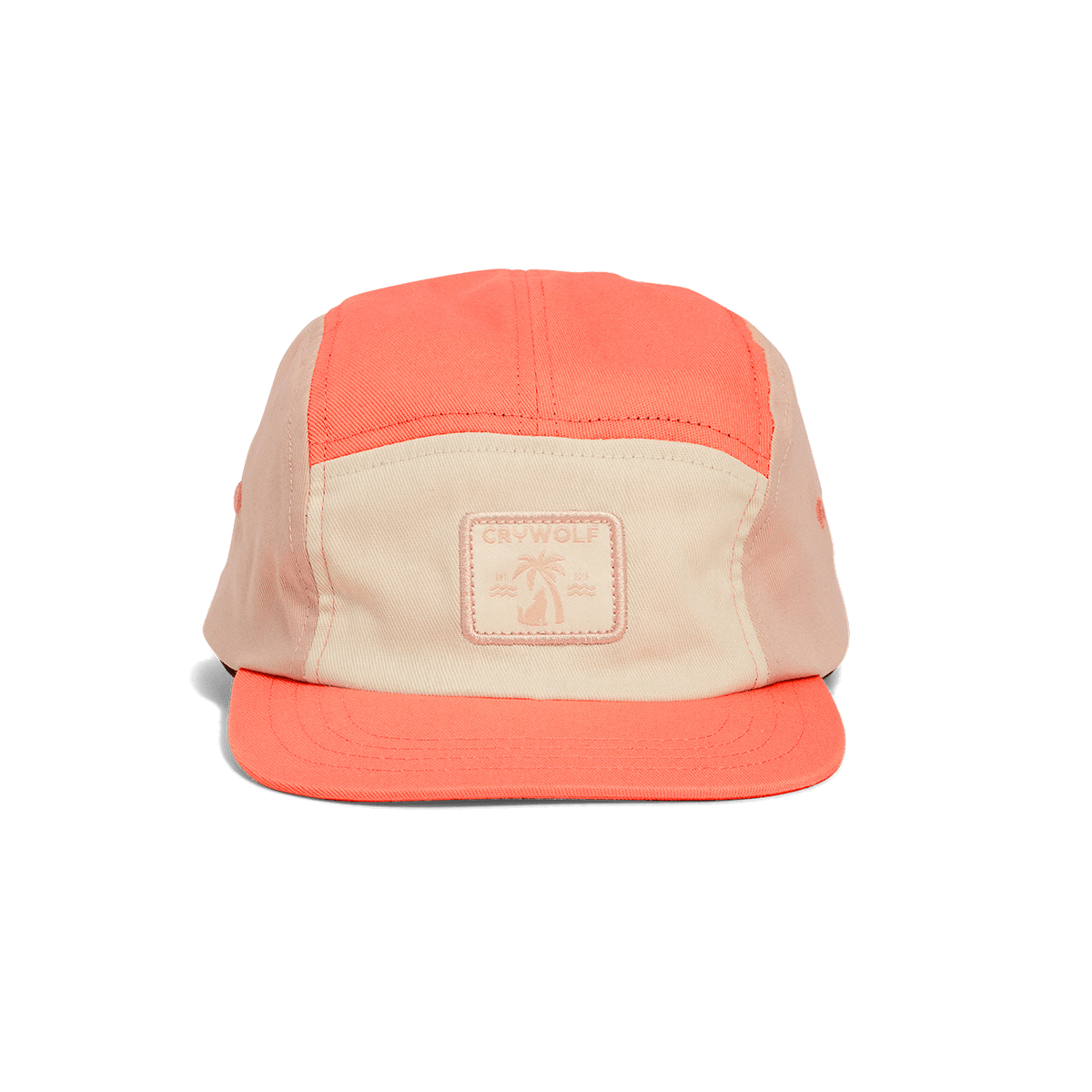 Crywolf Lucky Cap - Coral Colourblock