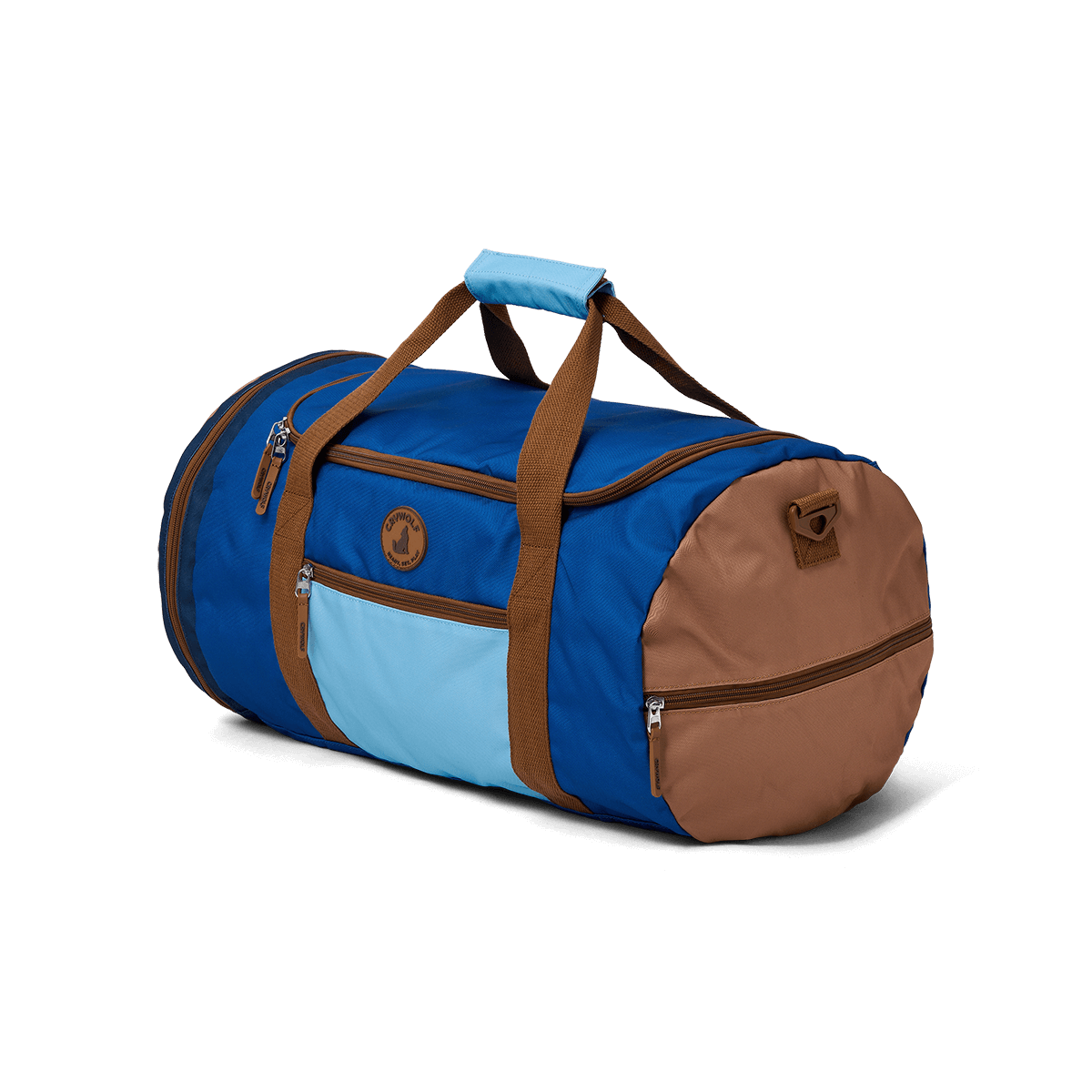 Crywolf Packable Duffel - Deep Sea Colourblock