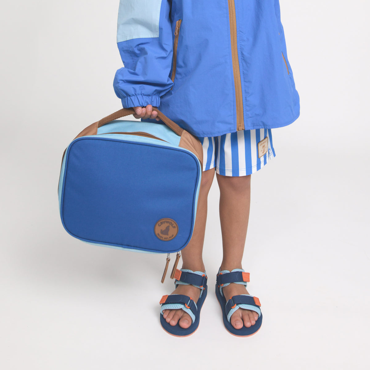 Crywolf Everyday Lunch Bag - Deep Sea Colourblock