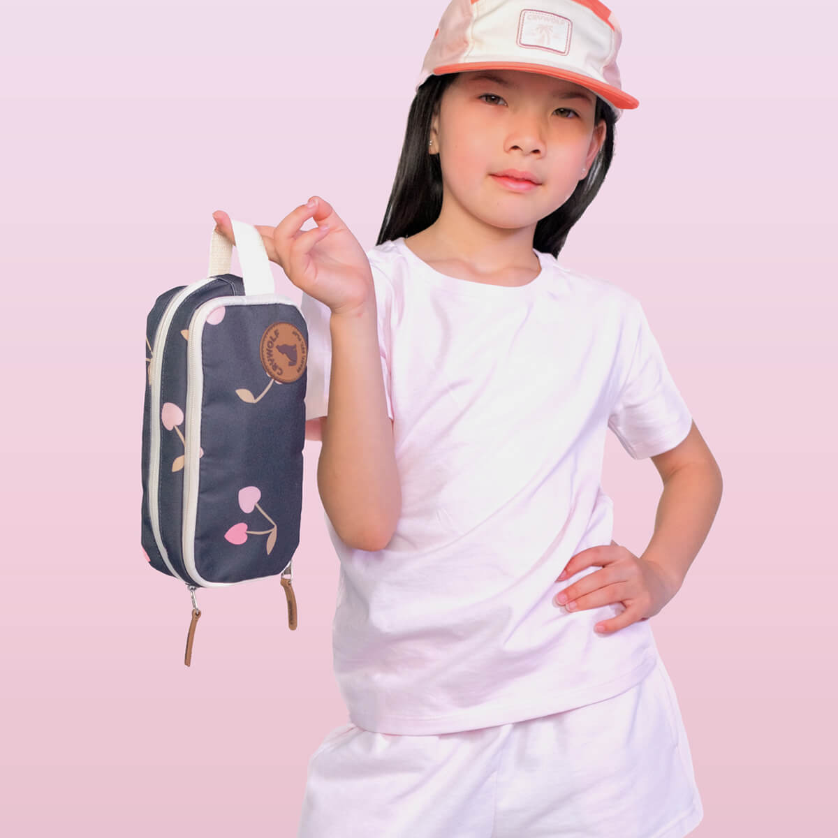 Crywolf Fable Pencil Case - Cherry Hearts