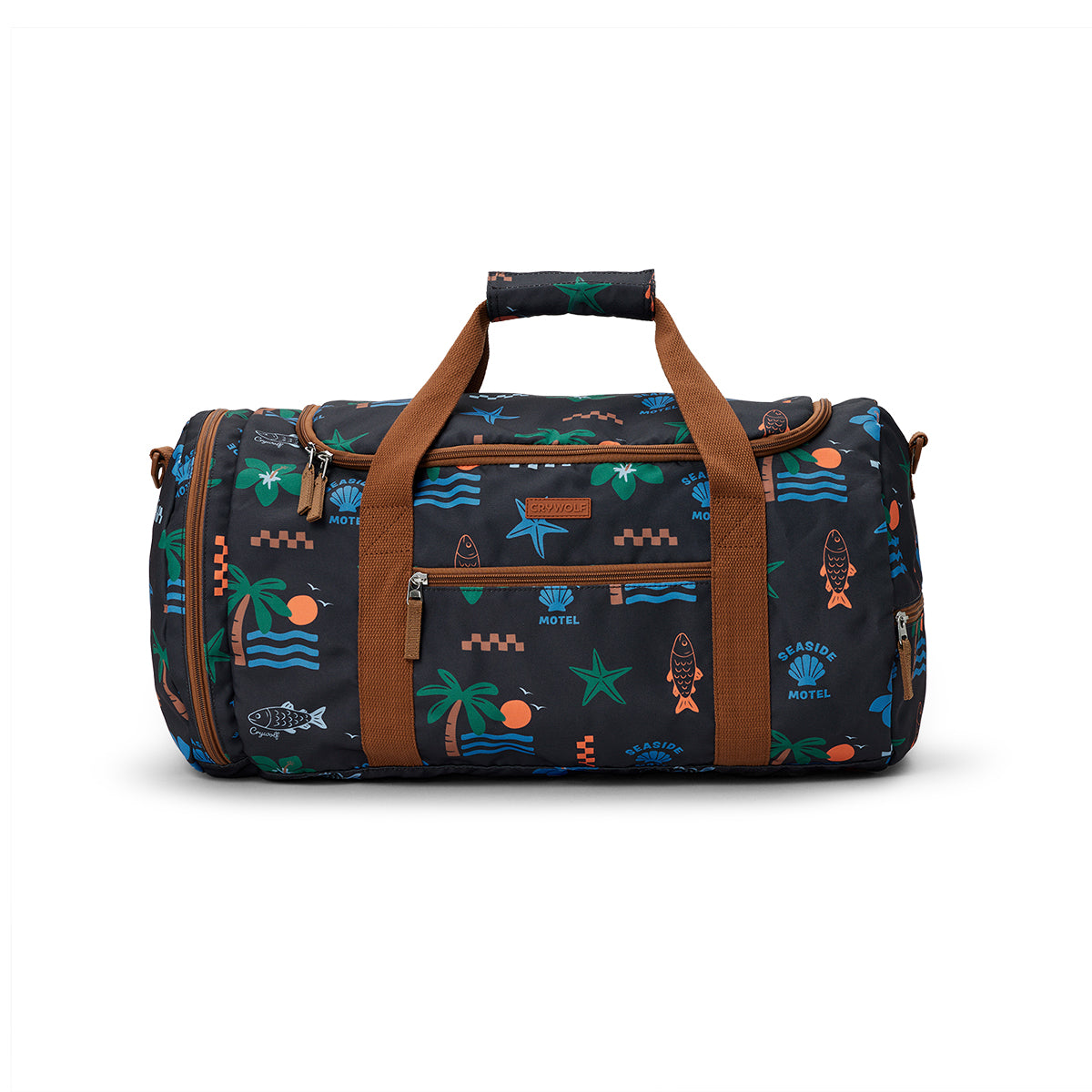 Packable Duffel Bag- Seaside Motel
