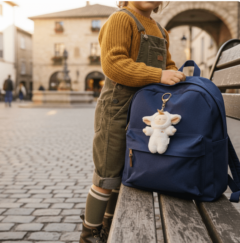 Cozy Bag Charm Lamby Pookie
