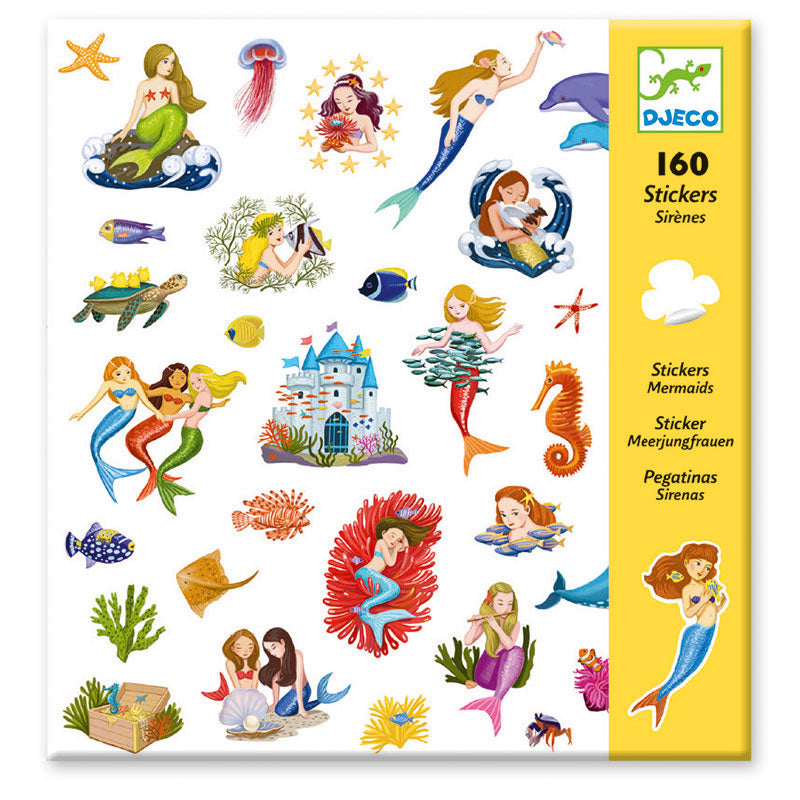 Djeco Stickers - Mermaids
