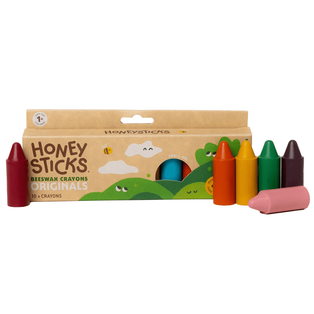 Honeysticks Beeswax Crayons Originals 10 pack