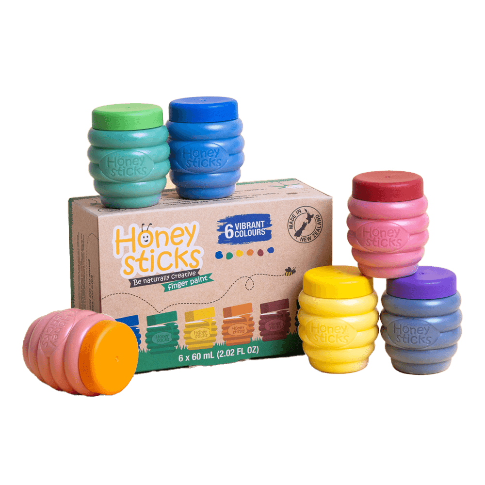Honeysticks Natural Finger Paint