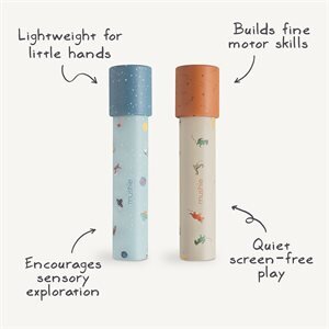 Mushie Kaleidoscope 2 pack - Space/Dinosaurs