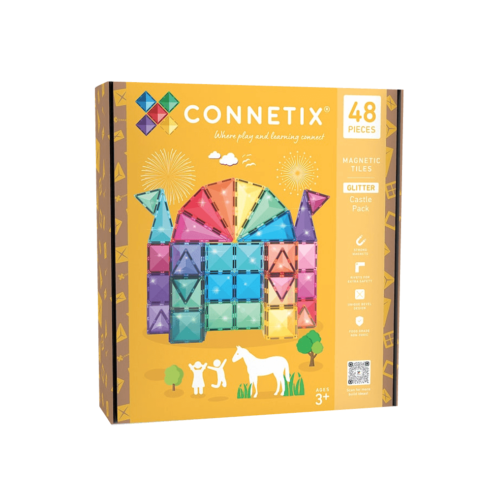 Connetix Glitter Castle Pack 48 pc