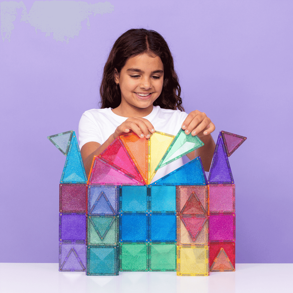 Connetix Glitter Castle Pack 48 pc