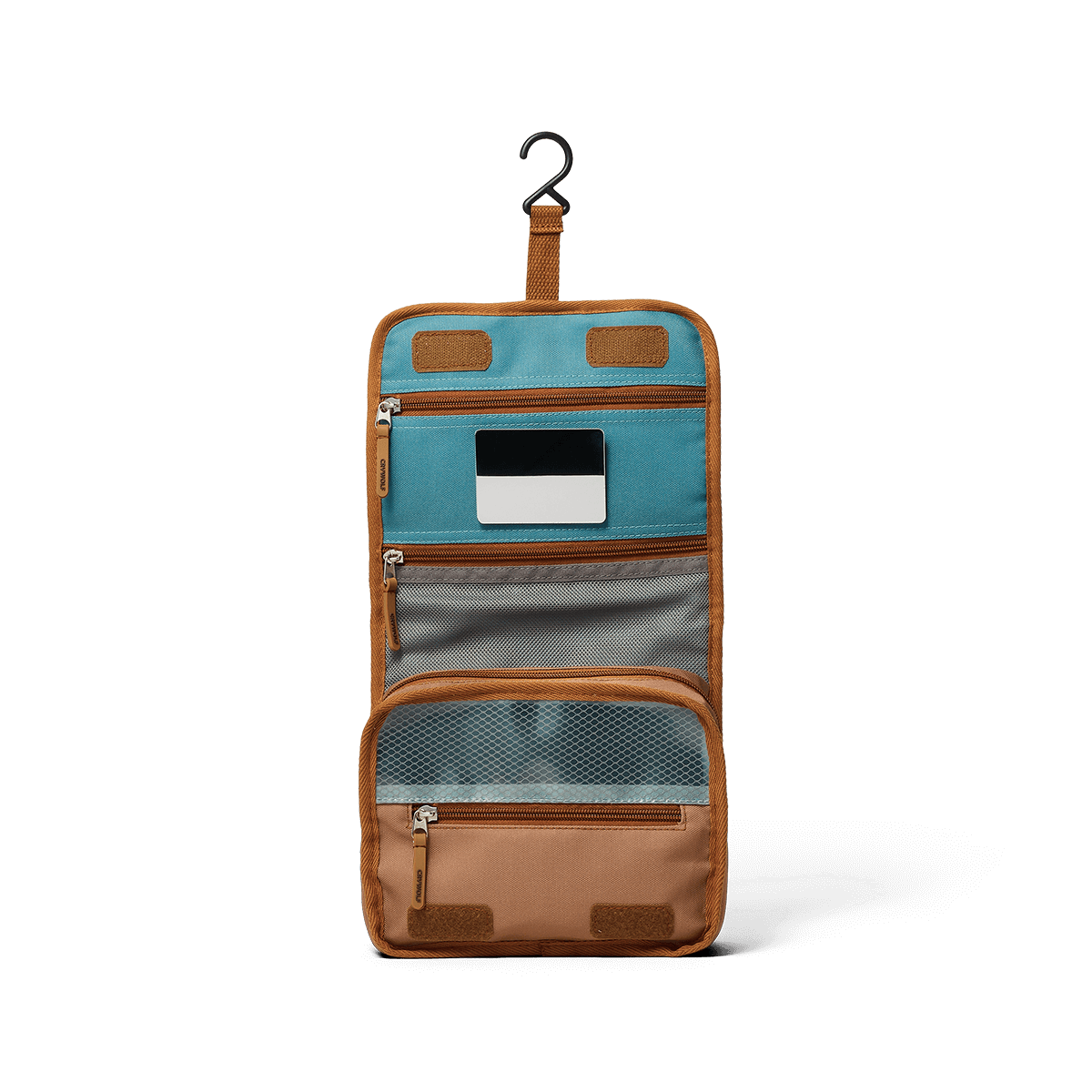 Crywolf Hanging Toiletry Bag - Moss Colourblock