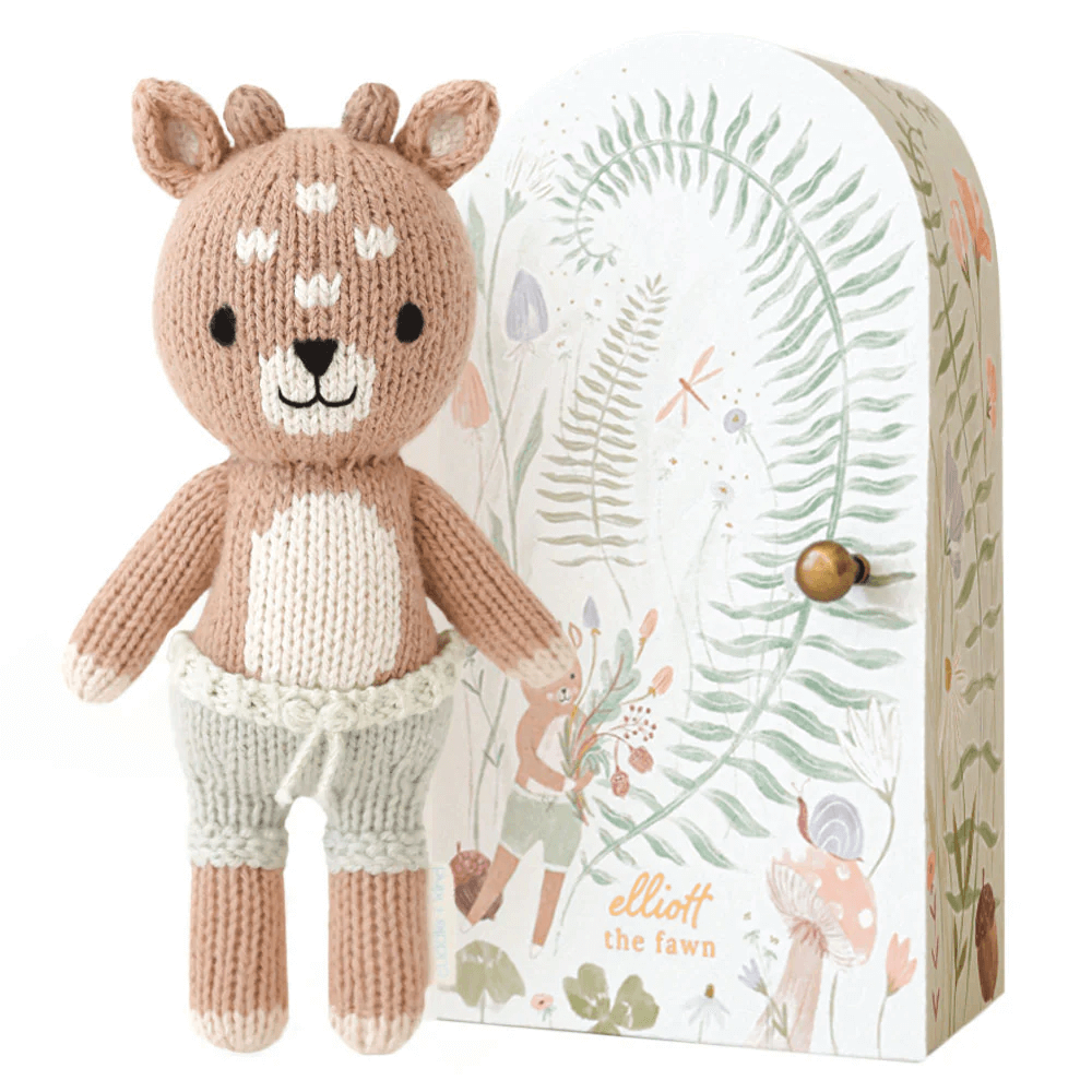 Cuddle Kind Tiny Elliott The Fawn Little Gatherer NZ Childrens Boutique