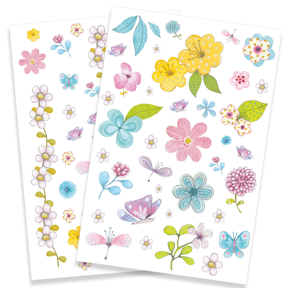 Djeco Tattoos -Fair Flowers of the Field