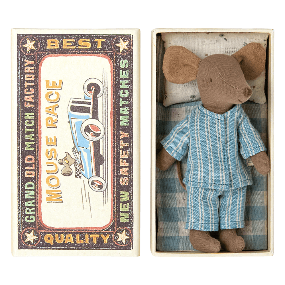 Maileg Mouse Big Brother in Box - Brown
