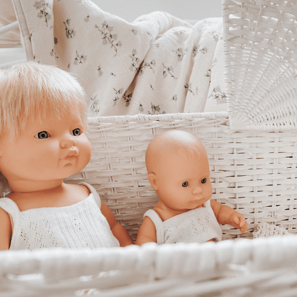 Miniland Doll Anatomically Correct Baby - Caucasian Boy 38cm