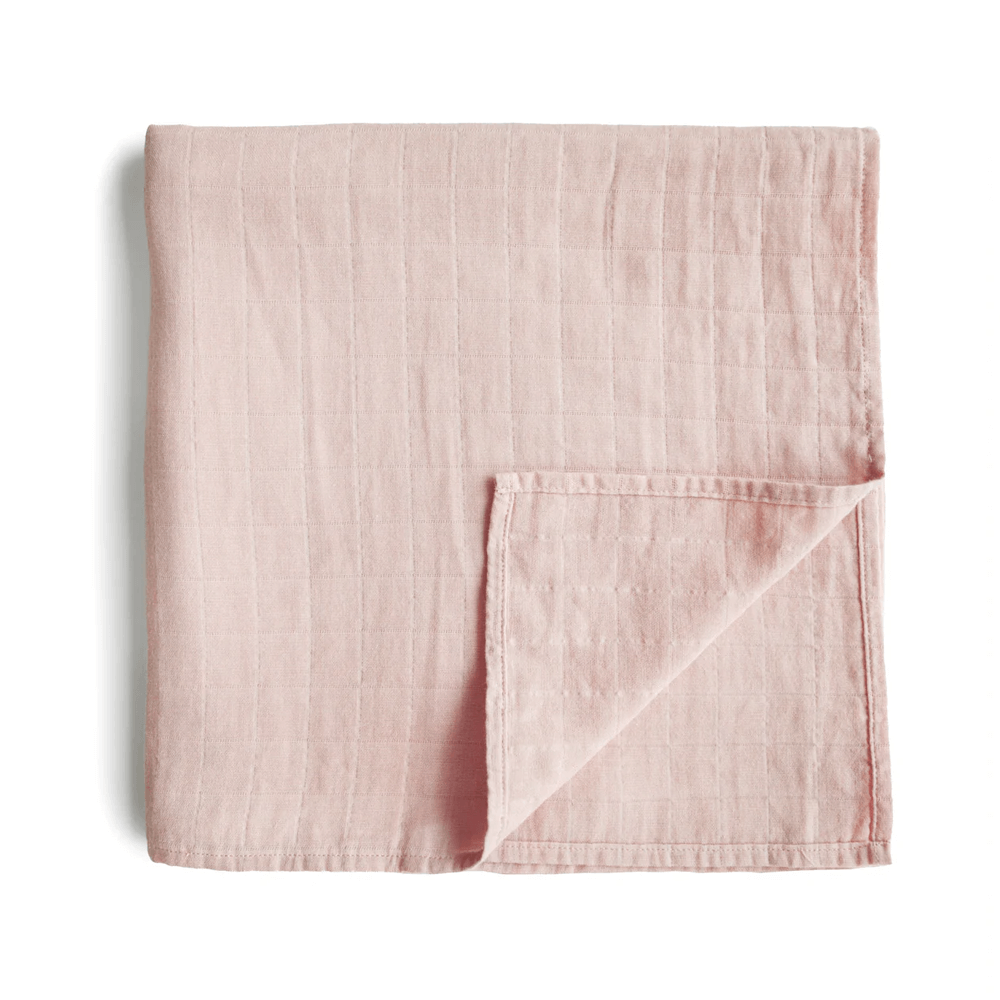 Mushie Swaddle - Rose Vanilla