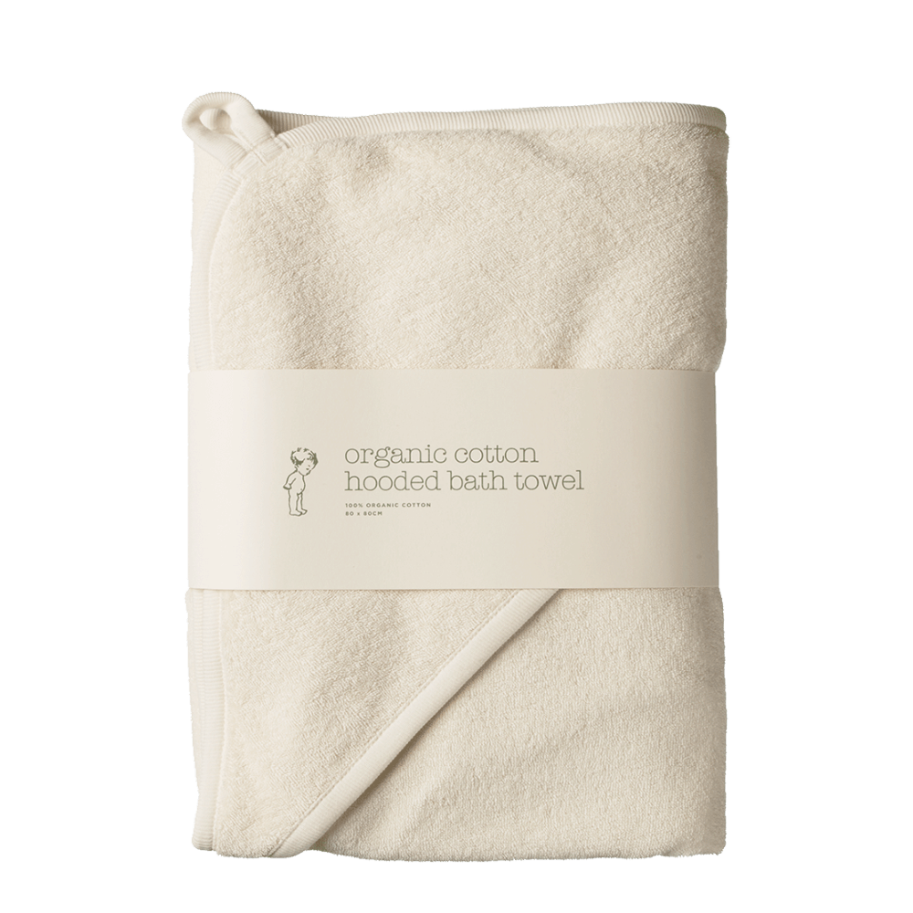 Nature Baby Hooded Towel - Natural