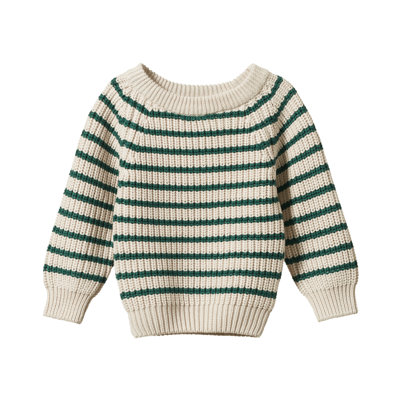 Nature Baby Billy Jumper - Pine Sailor Stripe