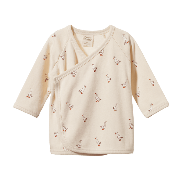 Nature Baby Kimono Jacket - Goosey