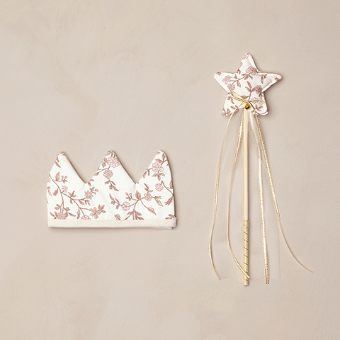 NoraLee Crown + Wand - Rose Meadow