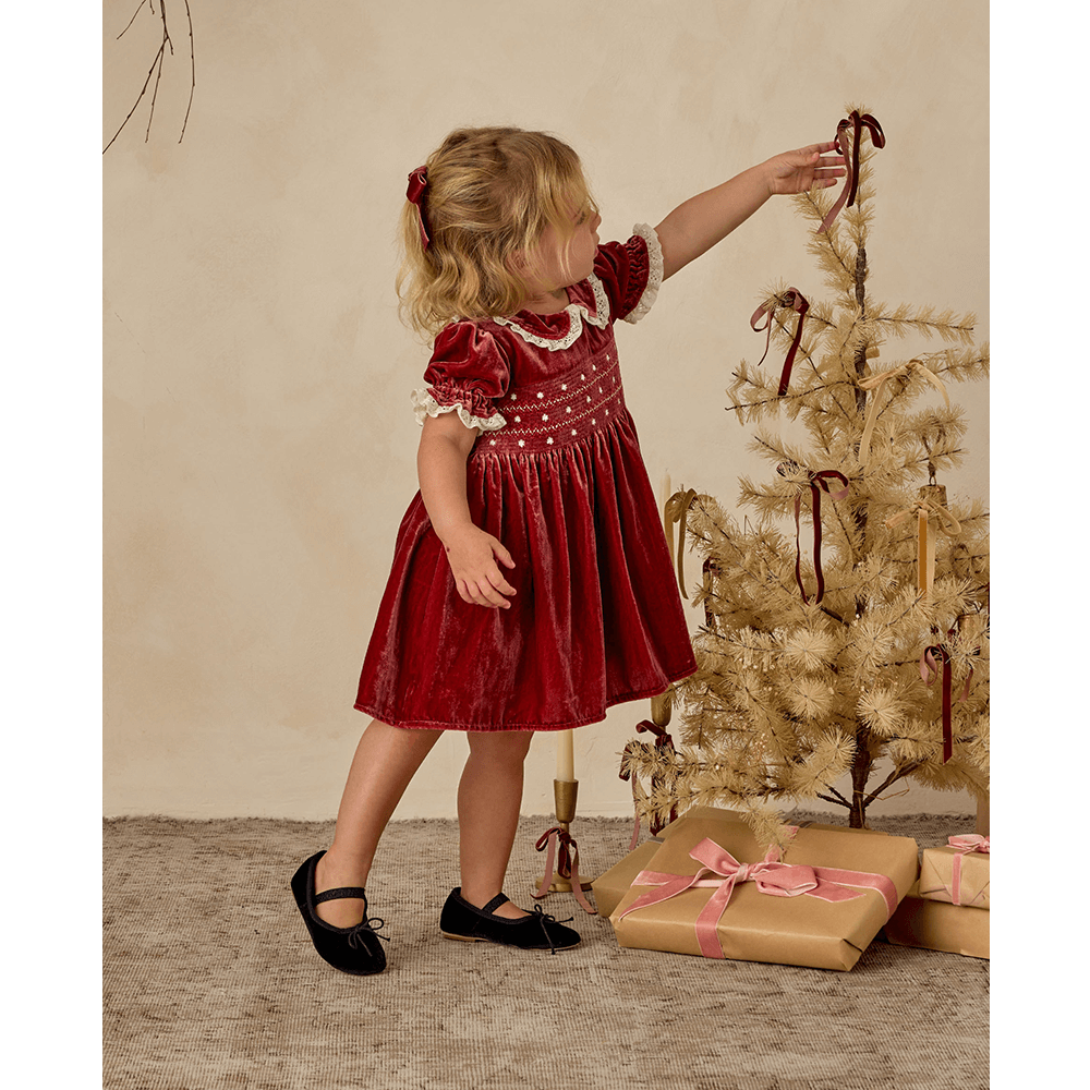 NoraLee Elizabeth Dress - Ruby