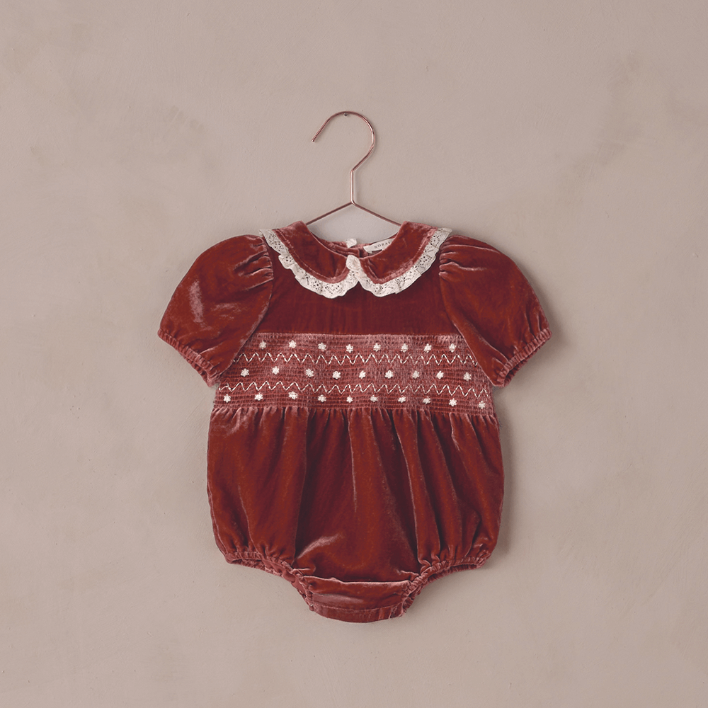 NoraLee Elizabeth Romper - Ruby