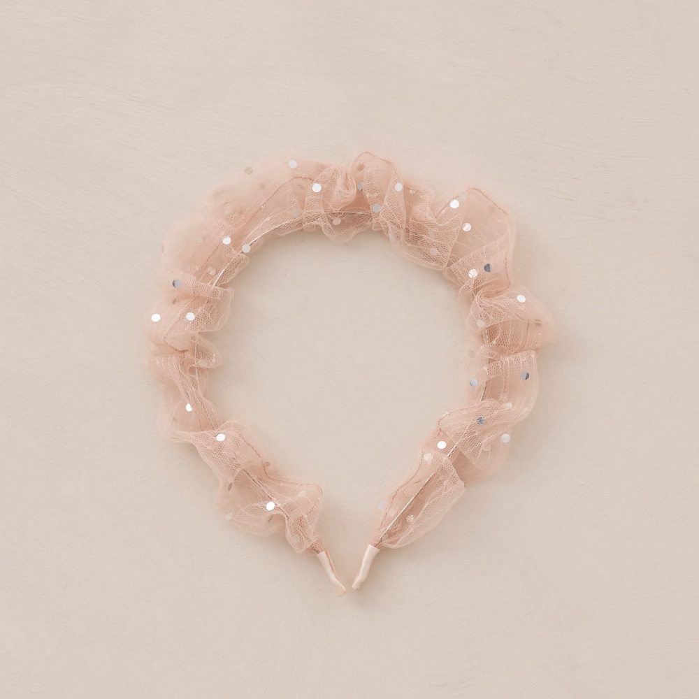 NoraLee Gathered Headband - Rose