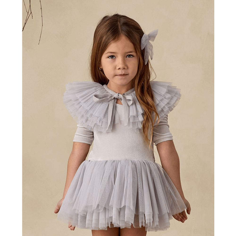 NoraLee Ruffle Tulle Collar - Cloud