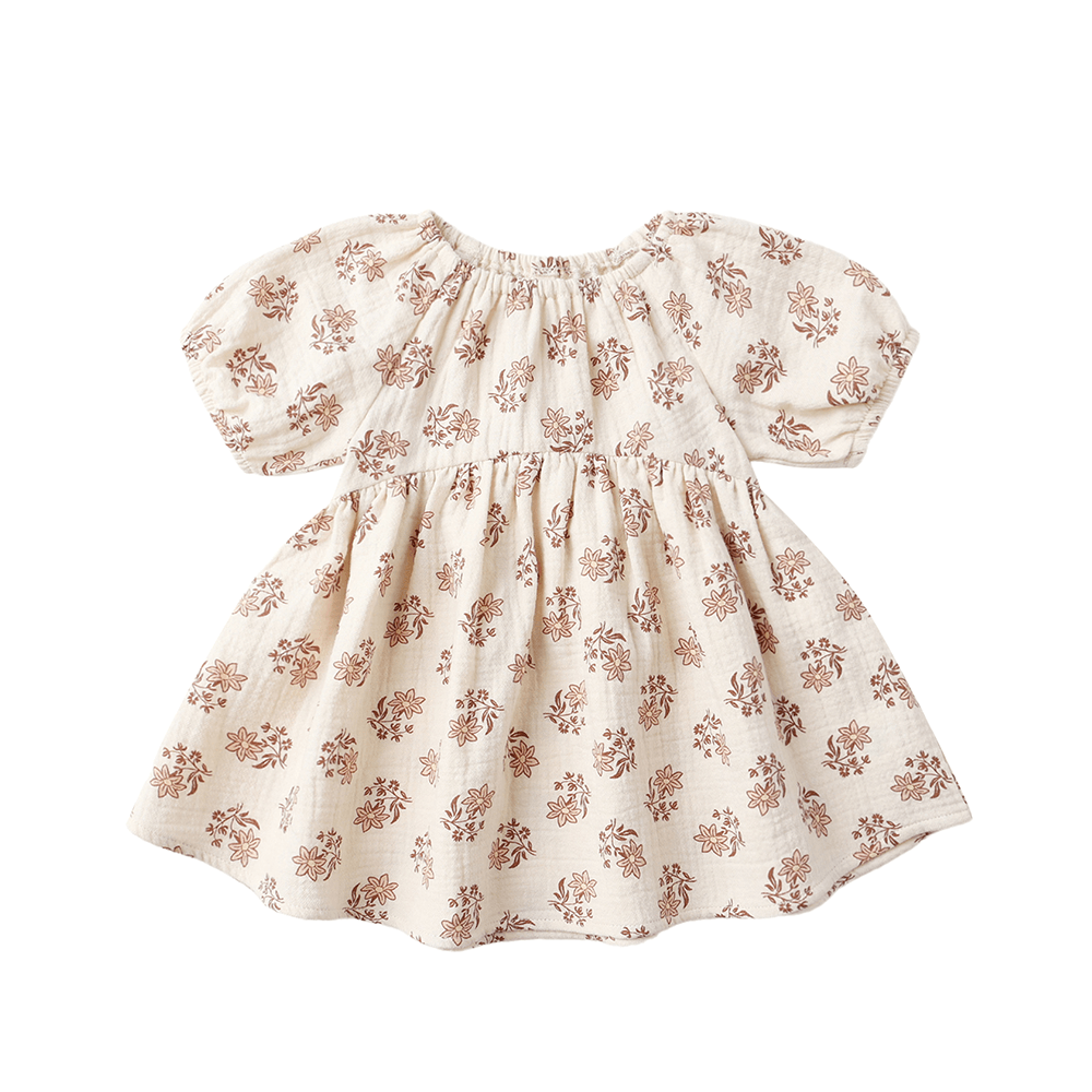 Quincy Mae Bella Dress - Daylily