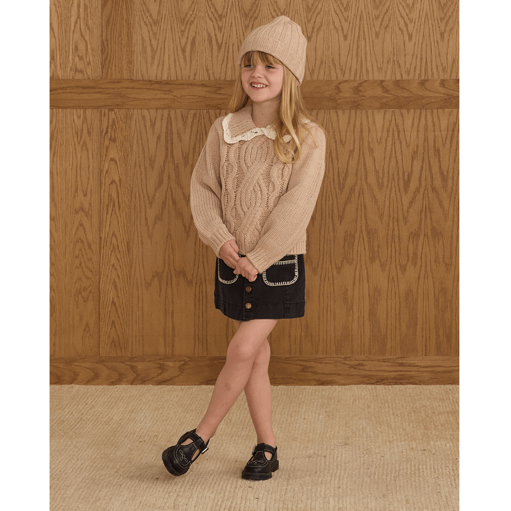 Rylee + Cru Alice Sweater - Heathered Antique