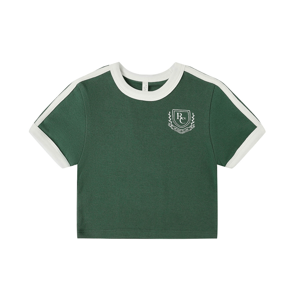 Rylee + Cru Jersey Tee - Green
