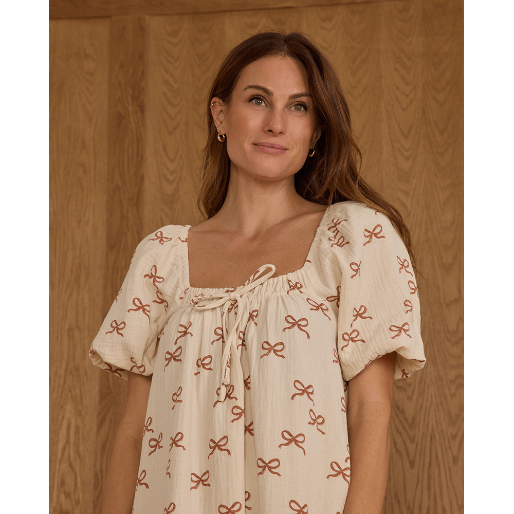 Rylee + Cru Womens Sabrina Mini Dress - Ruby Bows