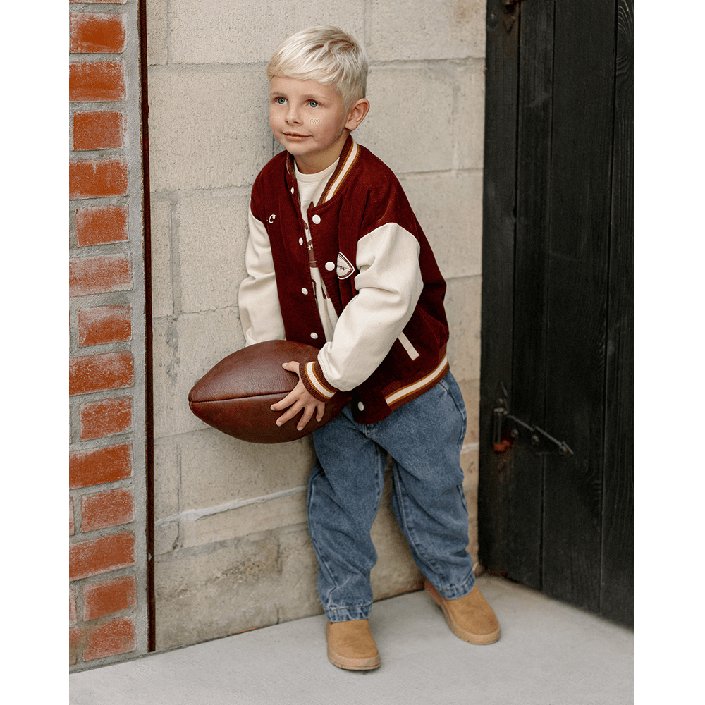 Rylee + Cru Baggy Pant - Indigo Denim