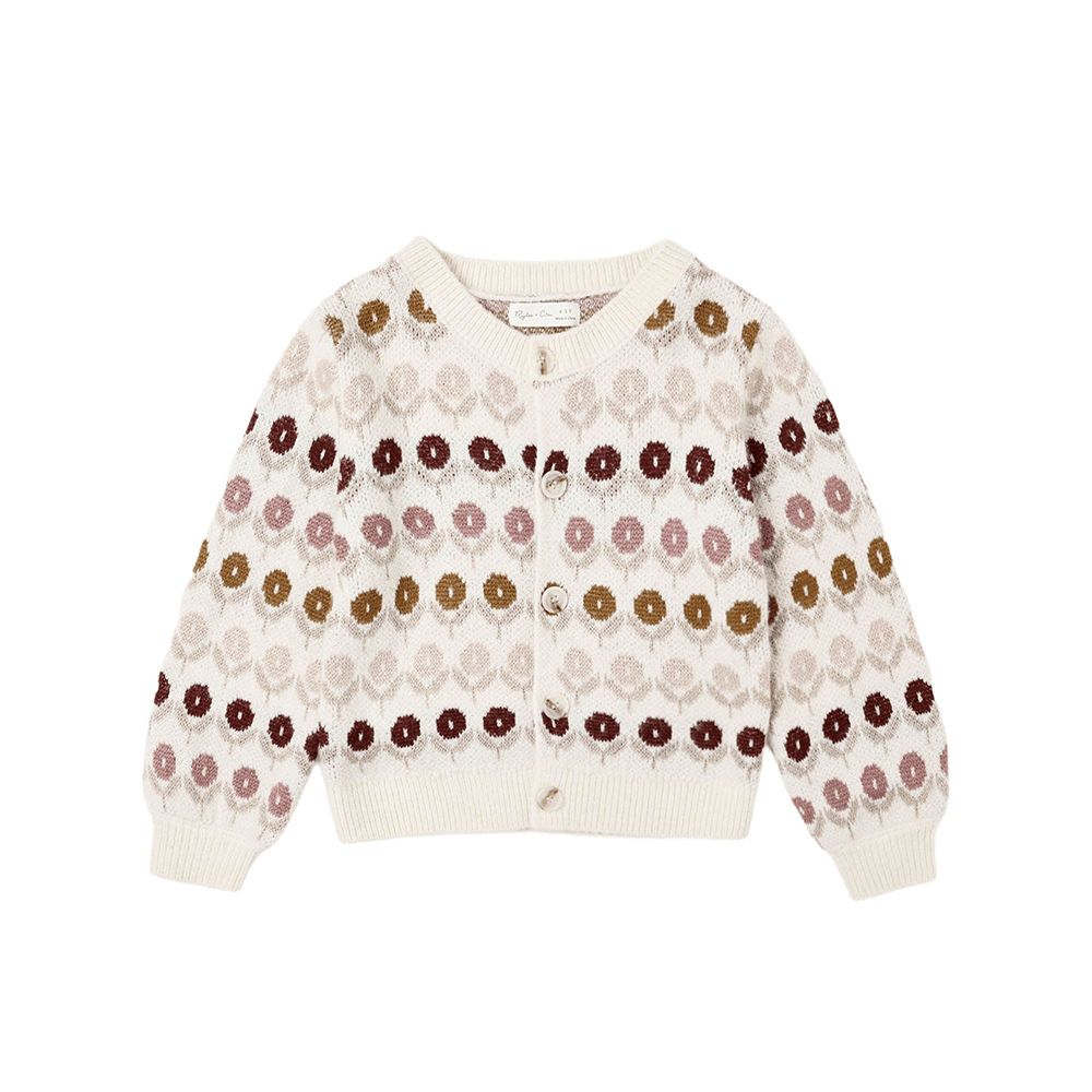 Rylee + Cru Cheyenne Cardigan - Floral Jacquard