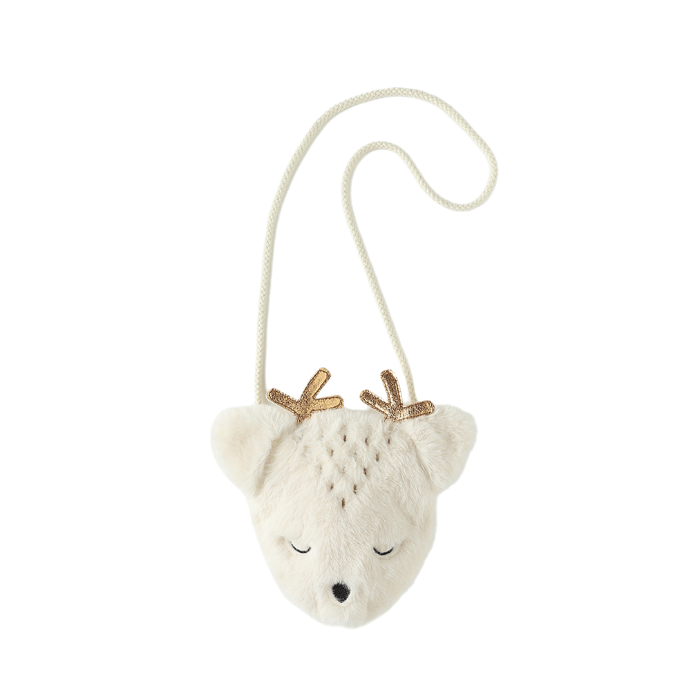 Rylee + Cru Deer Purse - Oat