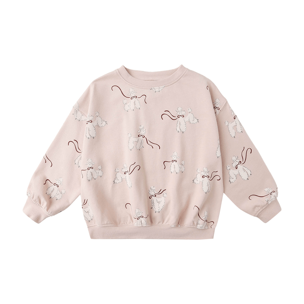 Rylee + Cru Relaxed Sweatshirt - Poodles