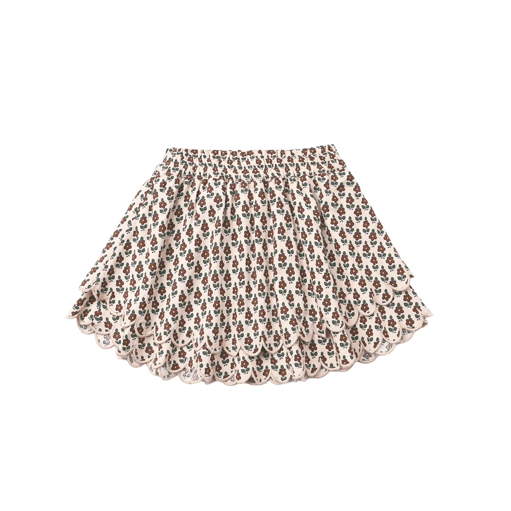 Rylee + Cru Rose Mini Skirt - Harvest Floral