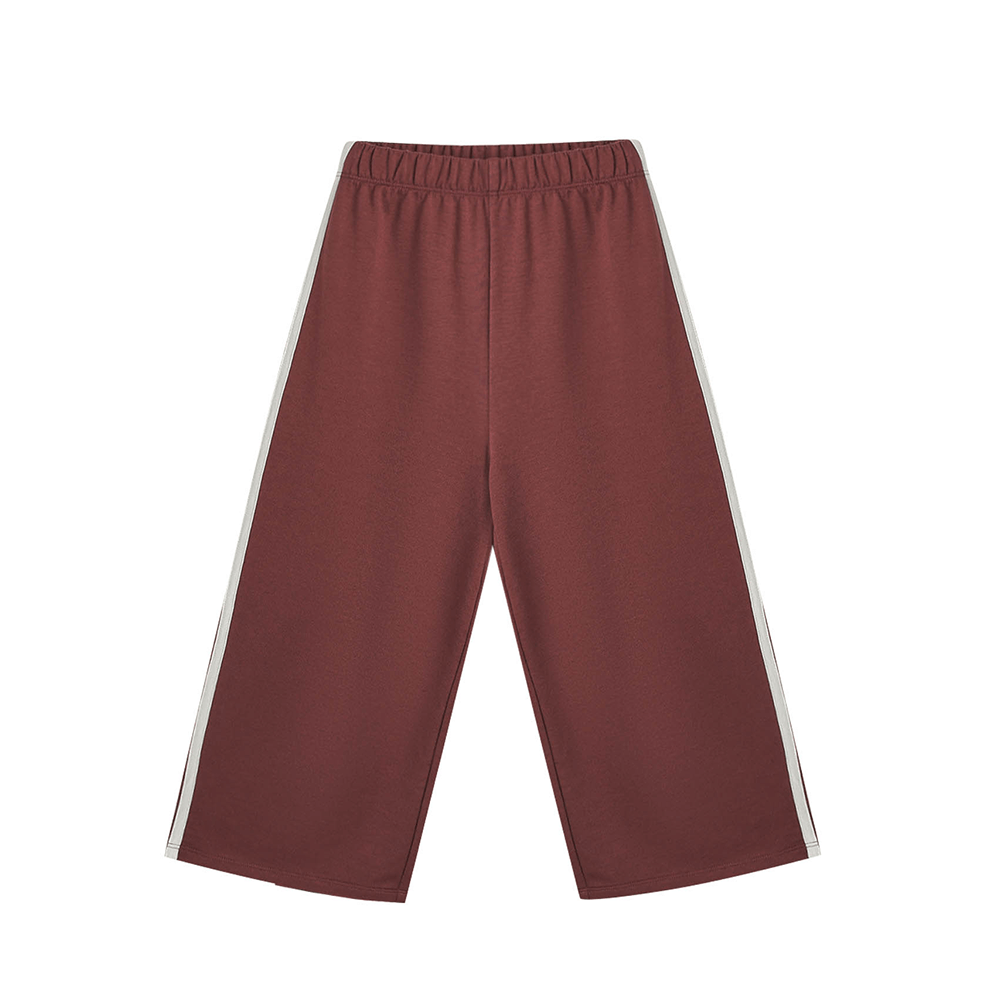 Rylee + Cru Track Pant - Burgundy
