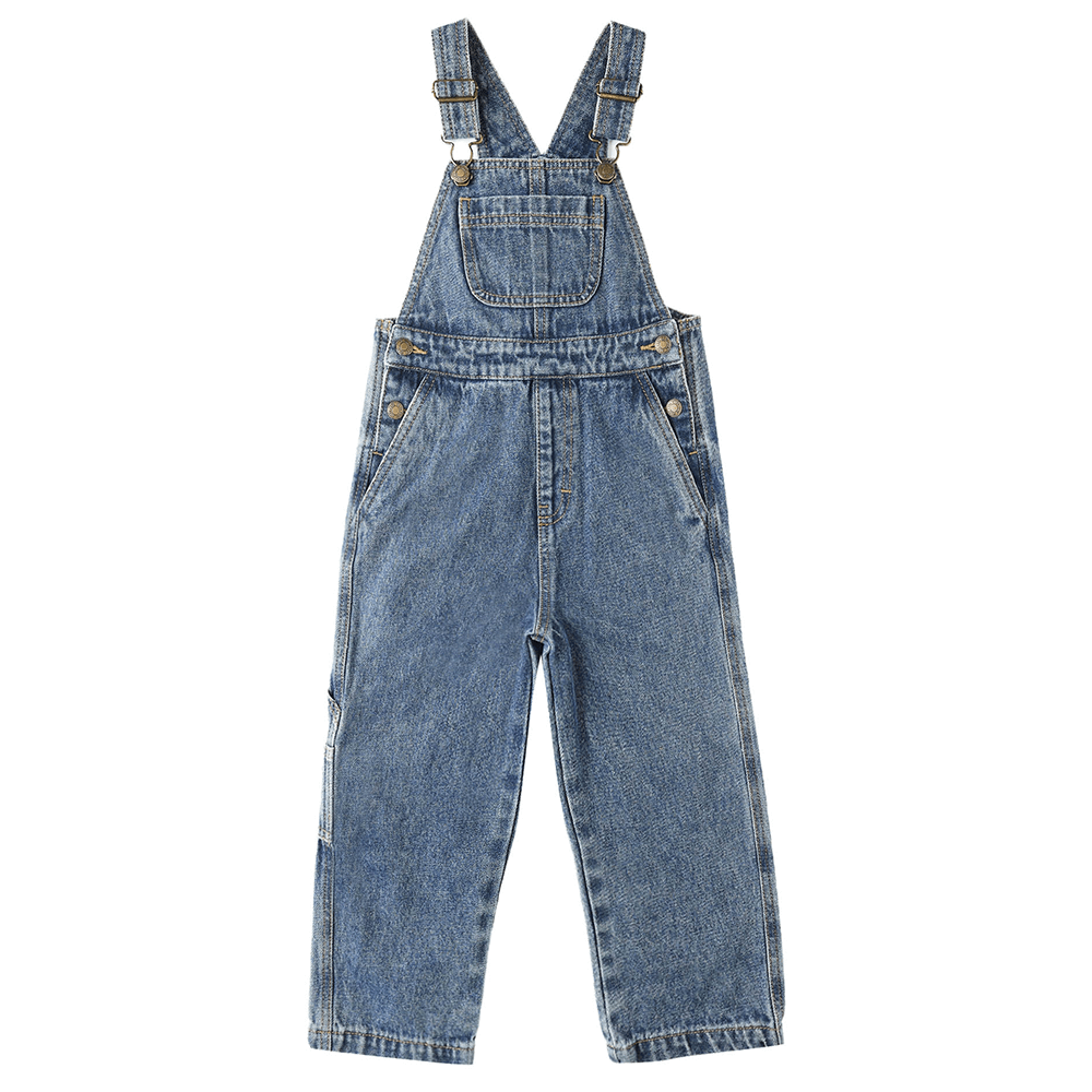 Rylee + Cru Utility Overall - Indigo Denim