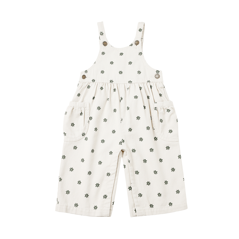 Rylee + Cru Wide Leg Overall - Mini Daisy