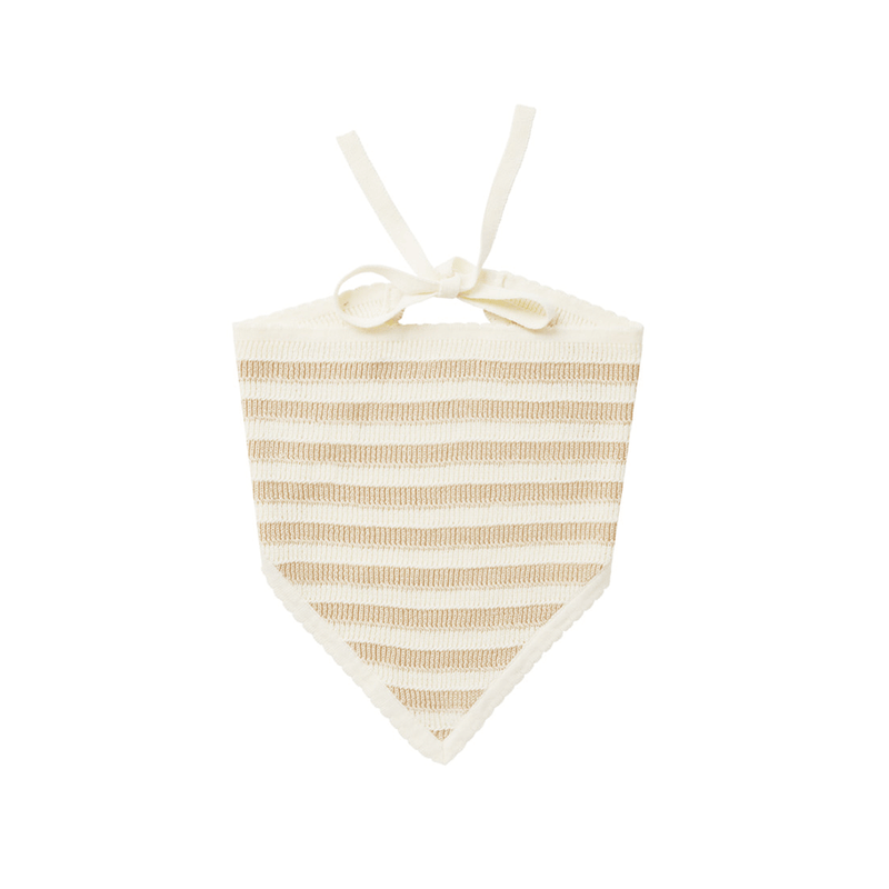 Rylee + Cru Crochet Scarf Headband - Sand Stripe