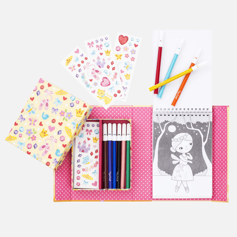 Tiger Tribe Colouring Set - Ballet